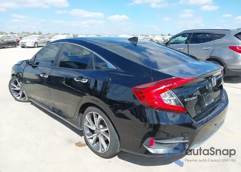 2019 Honda Civic Touring from USA, damaged, VIN JHMFC1F97KX013771